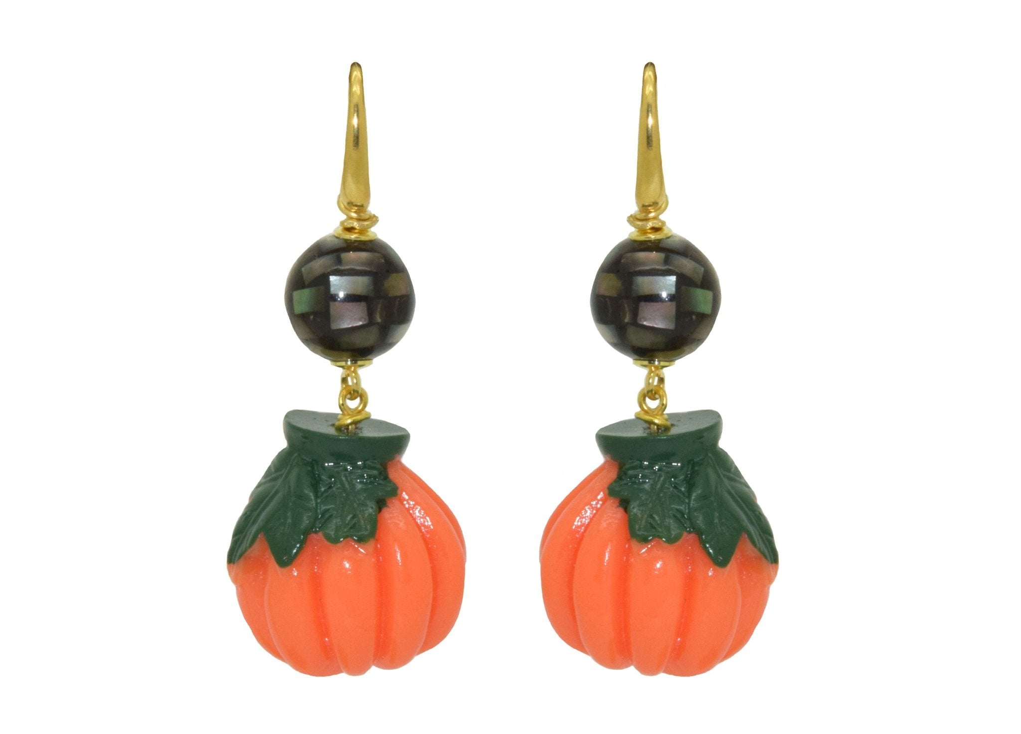 Miccy's | Pumpkin Patch | Resin Earrings