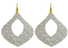 Miccy's | Silver Resin Open Drops | Resin Earrings