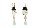 Miccy's | Snowman | Shell Earrings