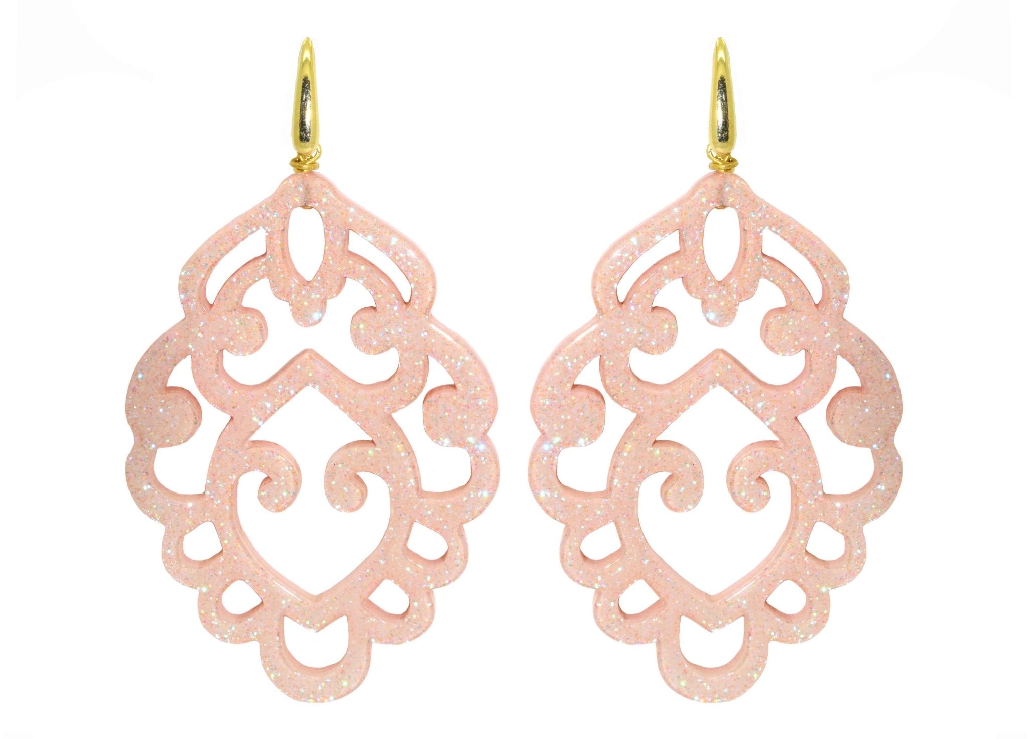 Miccy's | Sulley Powder Pink | Resin Earrings