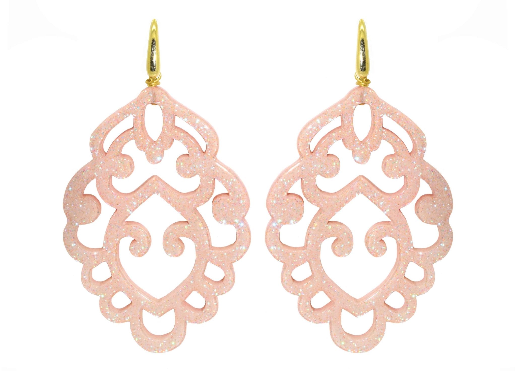 Miccy's | Sulley Powder Pink | Resin Earrings