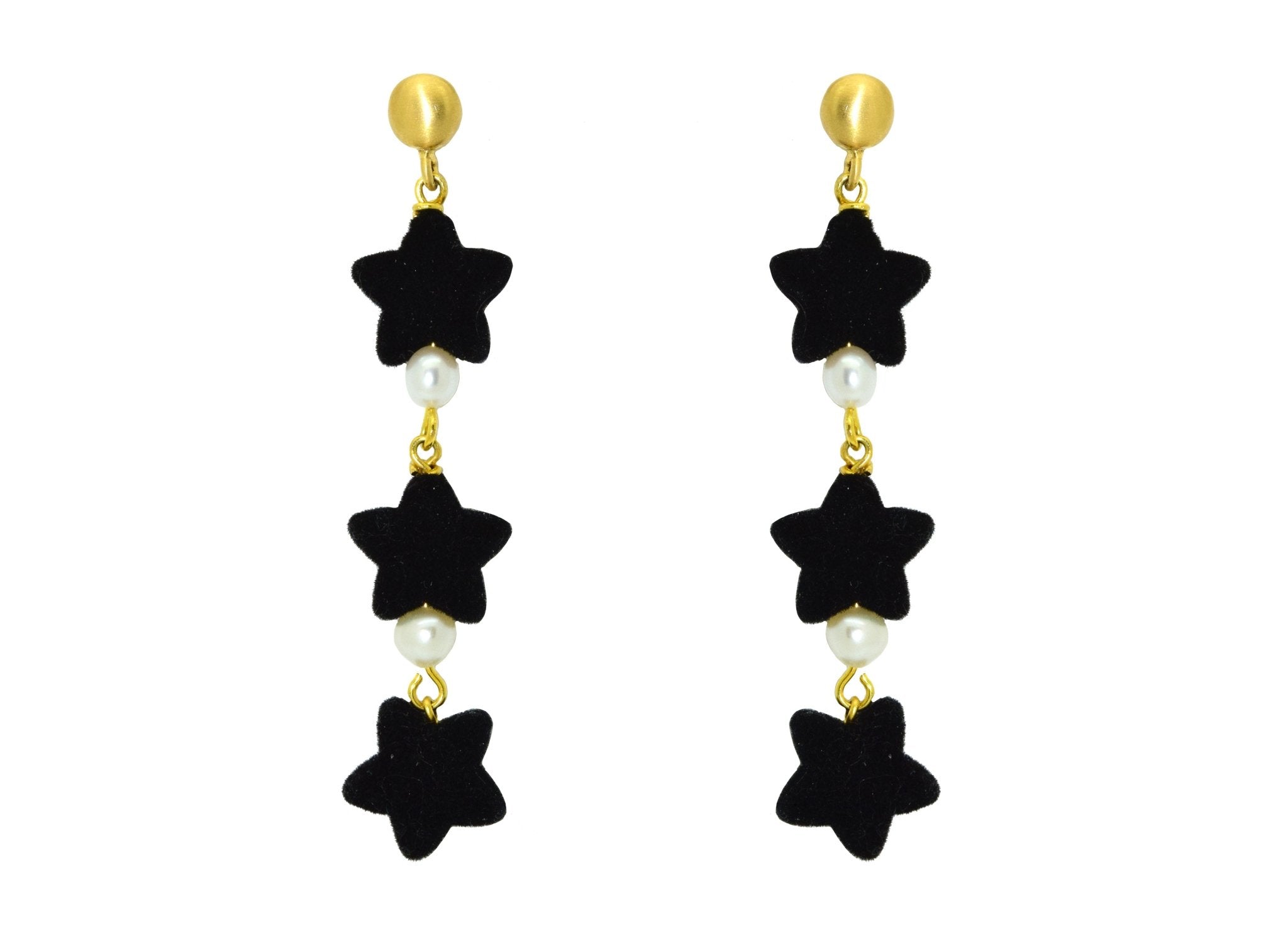 Miccy's | Wishful Thinking Black | Resin Earrings