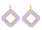 Miccy's | Lilac Caviar| Petite | Resin Earrings