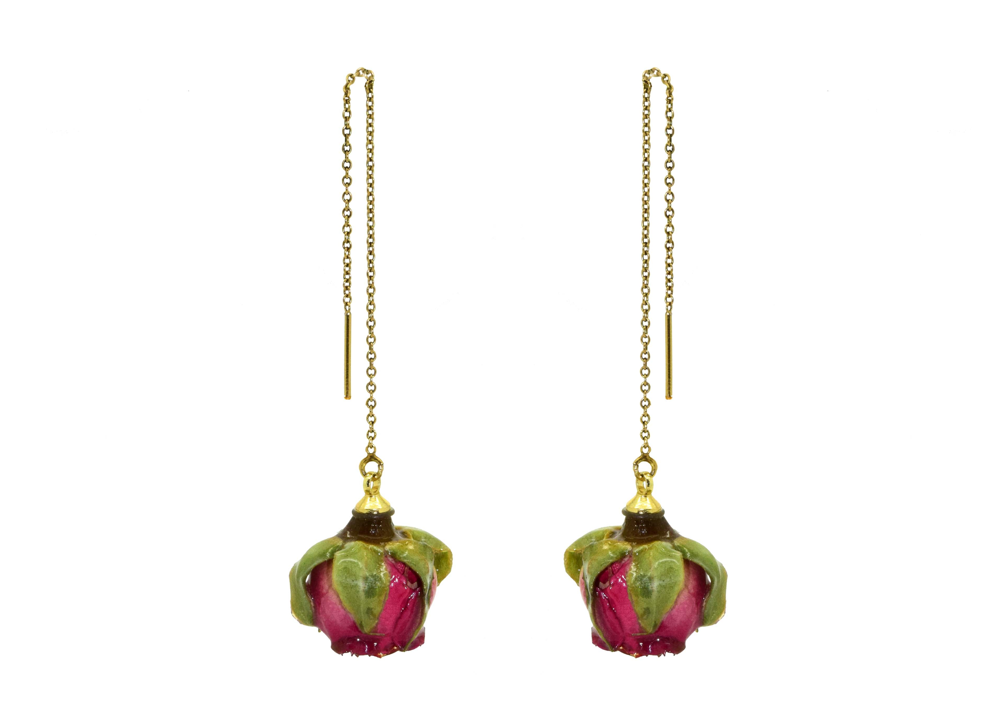 Miccy's | Blossom Rose Pink | Resin Earrings